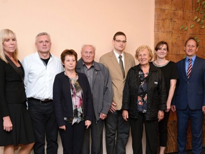 2017, přednáška o Květoslavu Prokešovi, čestné občanství. Přednášející Petr Mallota (USTRCR) a rodin